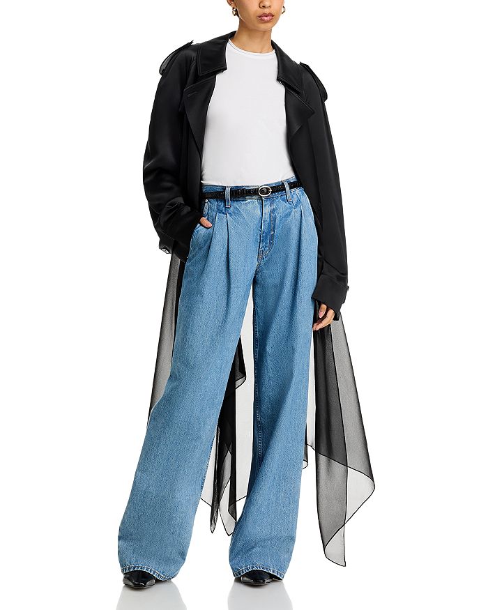 

Шарф-тренчкот Helmut Lang, черный