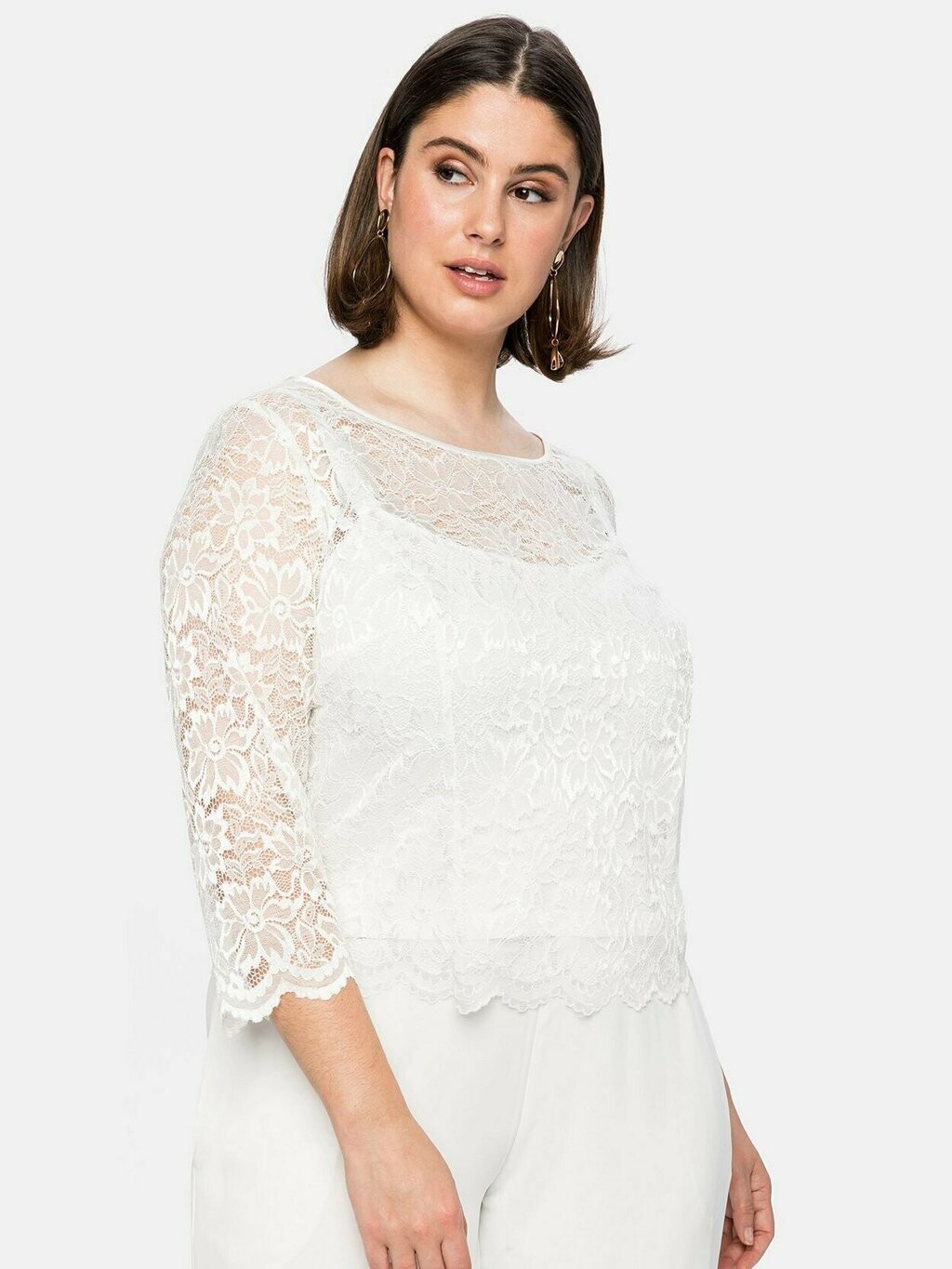 

Блузка Sheego, цвет offwhite