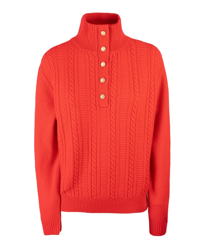 

Толстовки и худи из смесовой шерсти A.P.C., красный