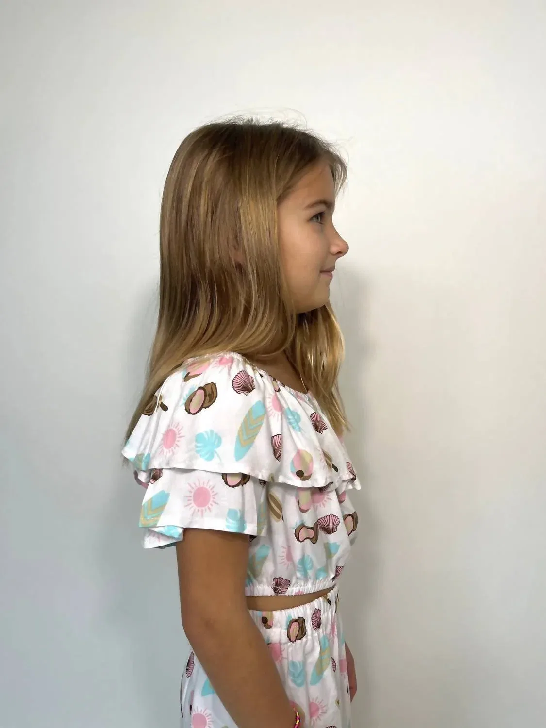 Romi The Brand Girls' Sunset Shore Dominica Top In Multi — фото 4