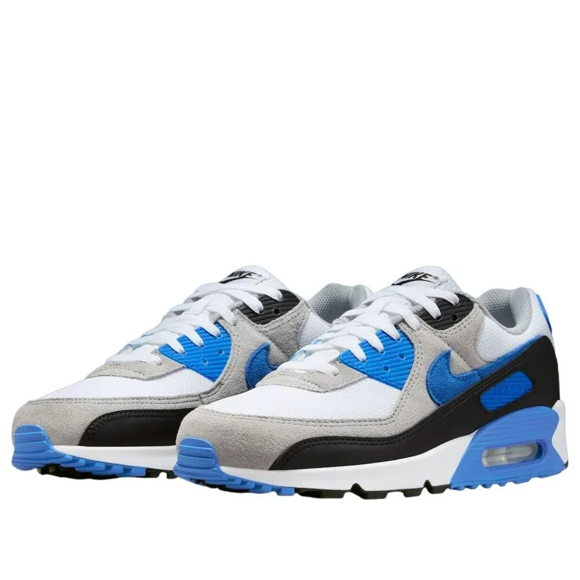 Кроссовки Nike Air Max 90 'Blue Crystal', белый — фото 2