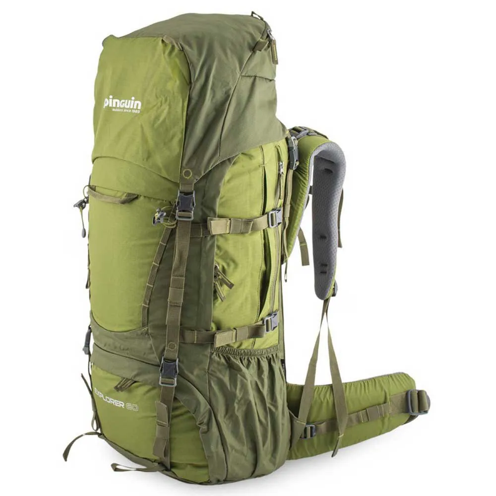 

Рюкзак Pinguin Explorer 60L Nylon, зеленый