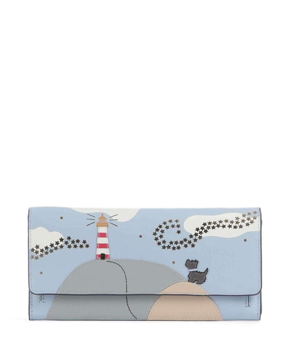 

Кошелек Lightbouse из мелкозернистой коровьей кожи Radley London, голубой