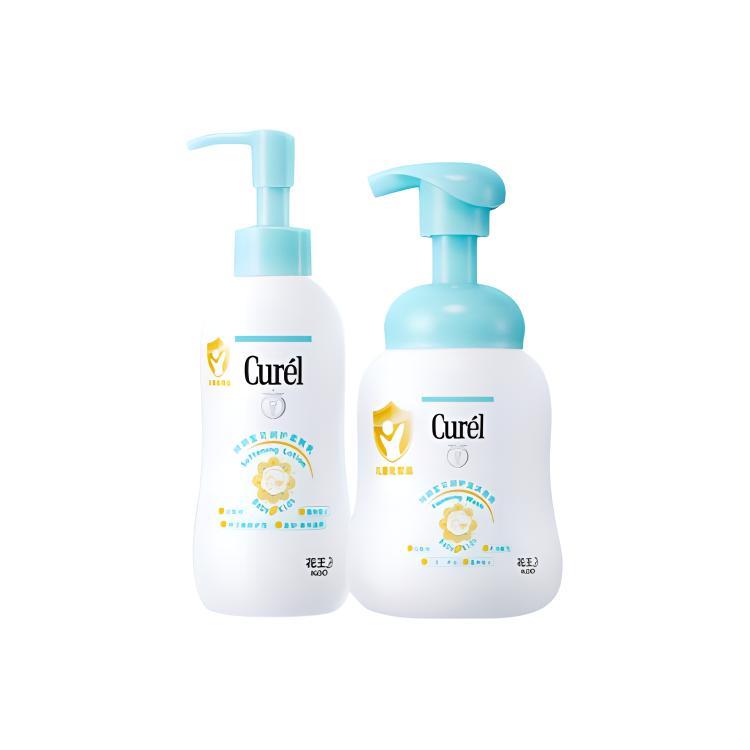 

Набор для ухода Kerun Baby увлажняющий лосьон смягчающий увлажняющий уплотняющий 400мл+200мл Curél