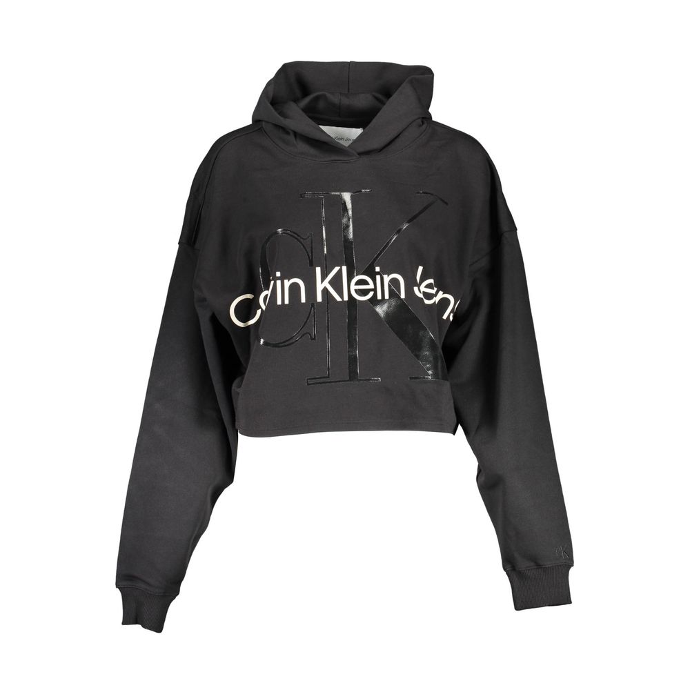 

Черный хлопковый свитер Calvin Klein