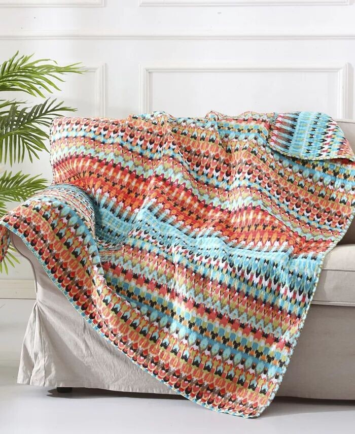 

Стеганое покрывало Corona, 50 x 60 дюймов Levtex, мультиколор