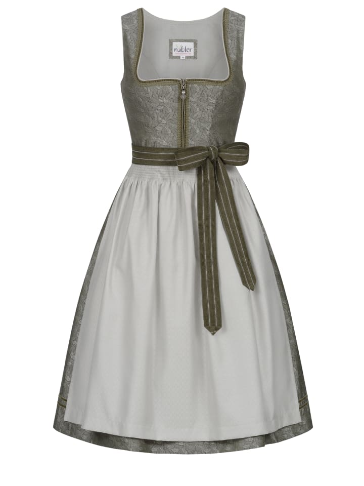 

Nübler Миди-дирдль Габриэла оливкового цвета