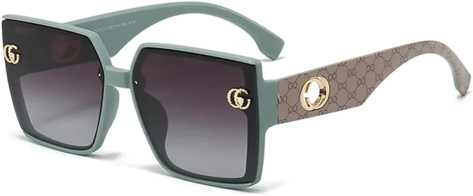 

Винтажные солнцезащитные очки для женщин с надписями, ретро-очки для активного отдыха и путешествий, мужские очки UV400, C2, один размер MTZJH, One Color