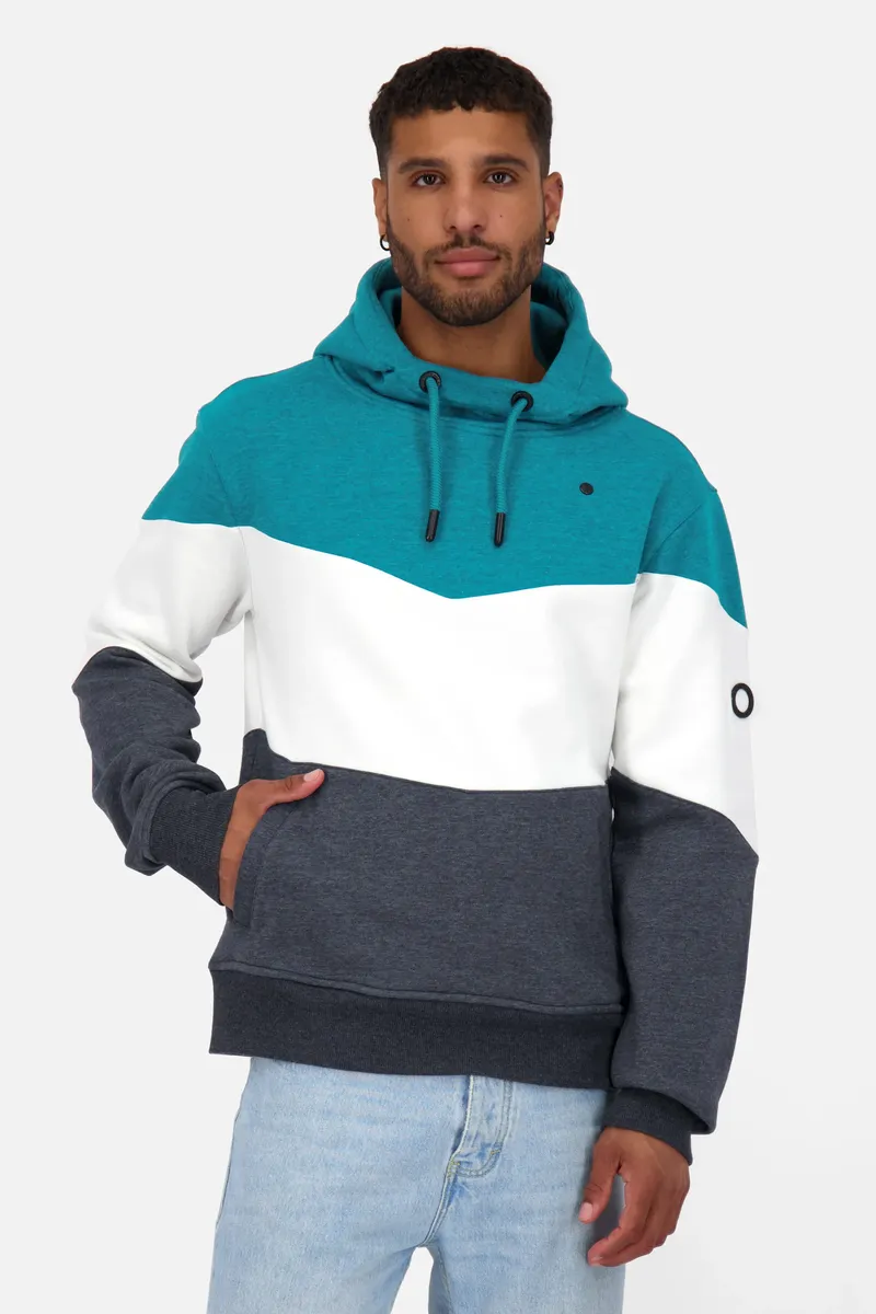 

Толстовка с капюшоном Alife & Kickin "SilvioAK A Hoodie мужская толстовка с капюшоном, пуловер", цвет морской волны