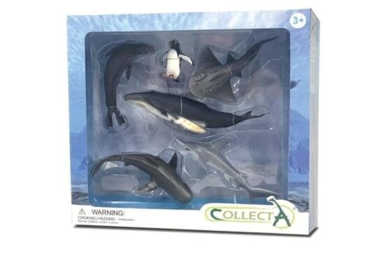 

Ollecta, Коллекционная фигурка, 6 морских животных в подарочной коробке Collecta
