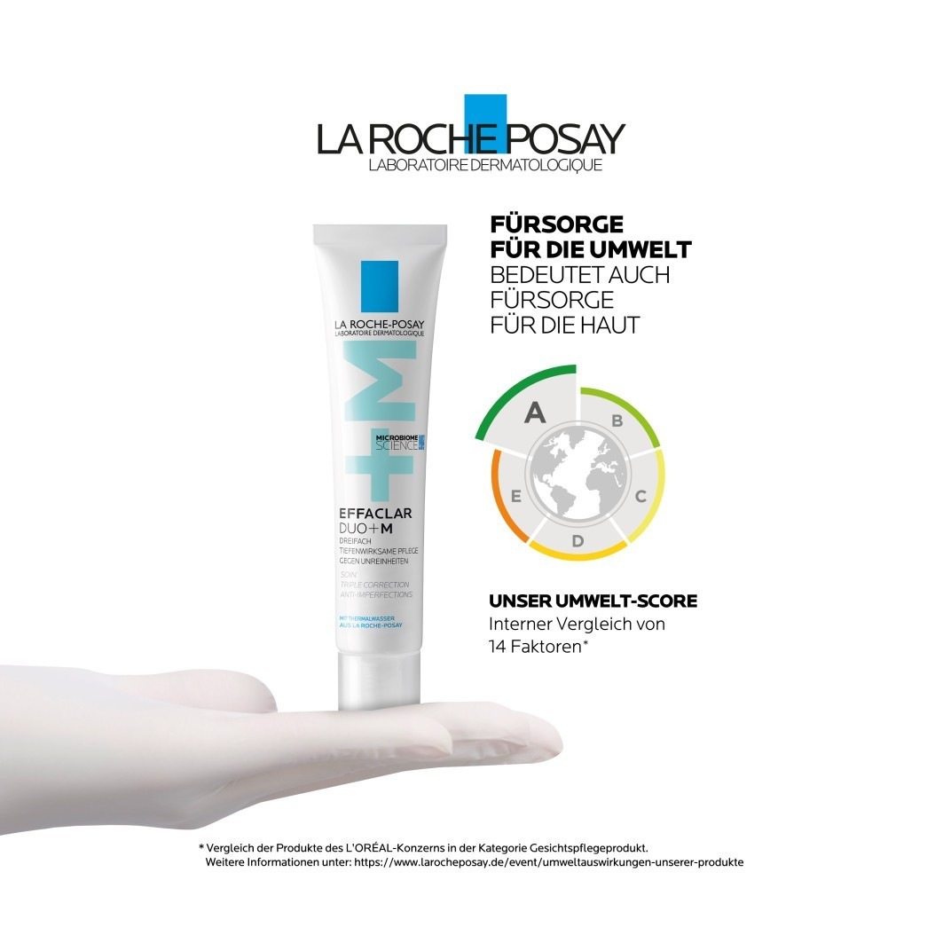 Набор La Roche-Posay — Effaclar duo+m , объем 40 мл — фото 2