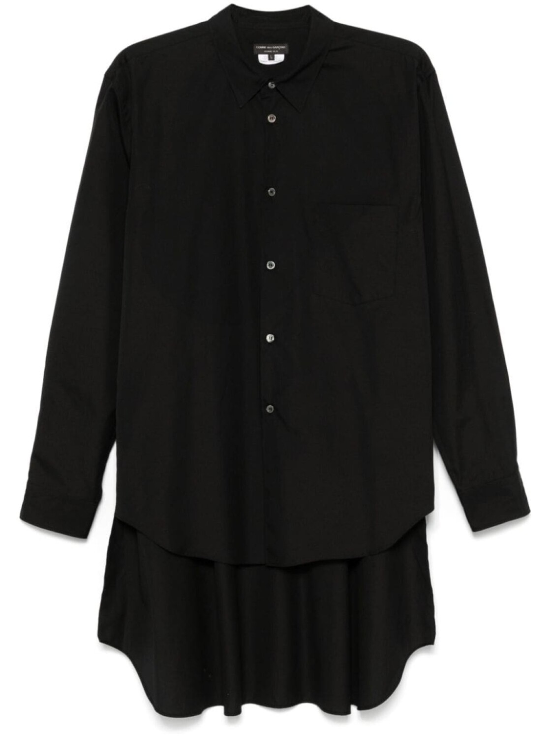 

Comme des Garçons Homme Plus рубашка на пуговицах, черный