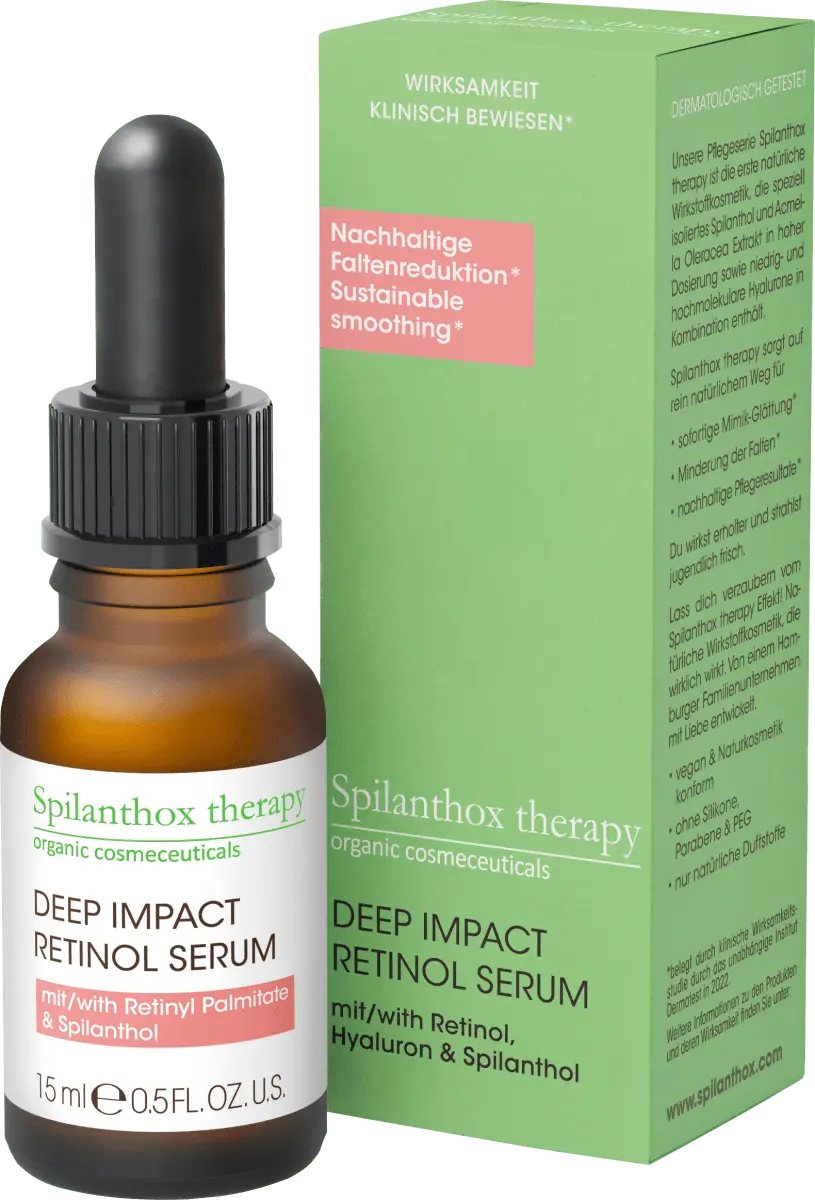 

Сыворотка Deep Impact Retinol 15 мл Spilanthox therapy
