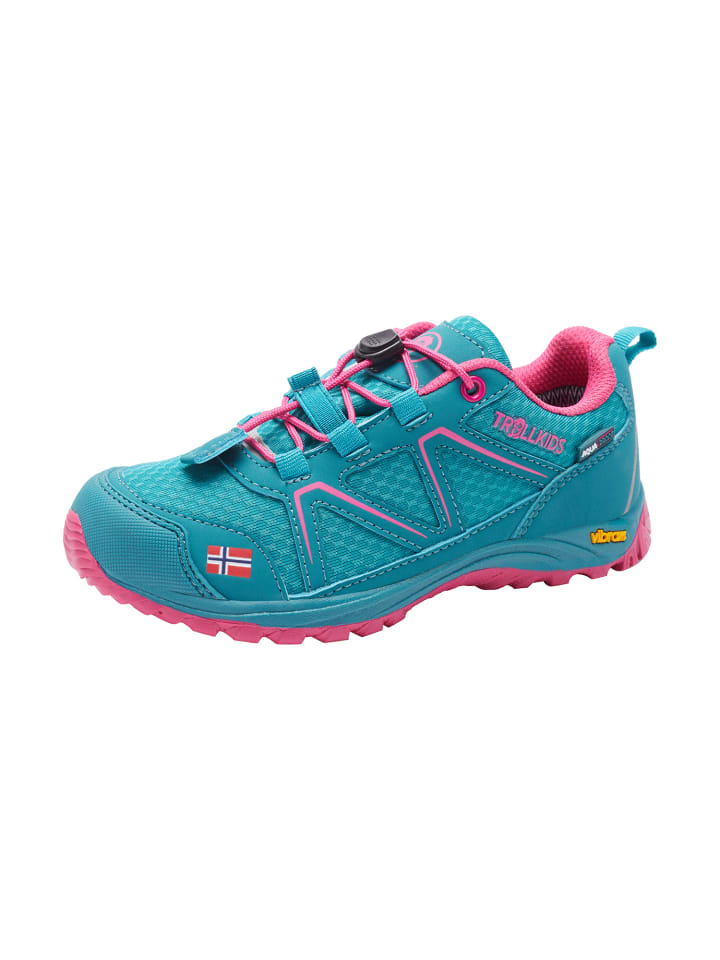 

Походная обувь Trollkids Wanderschuh Hiker Low Skarvan, цвет smaragd