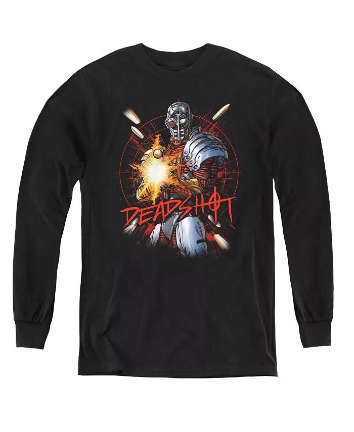 

Свитшот с длинным рукавом Boys of America Youth Deadshot Justice League, черный