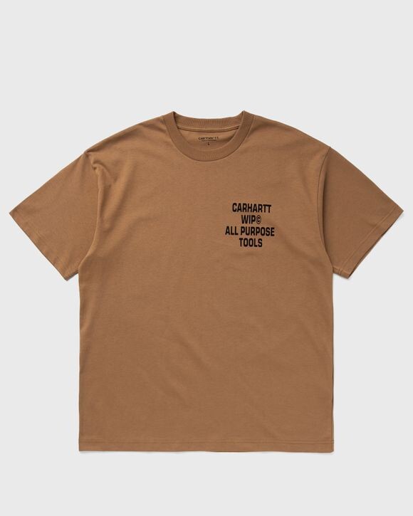 

Футболка Carhartt Wip S/S Cross Screw Tee, цвет peanut