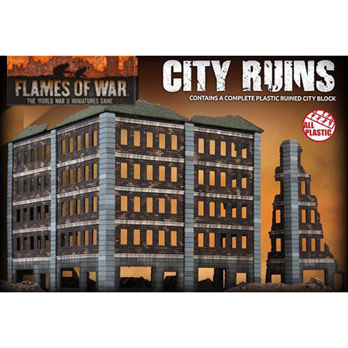 

Аксессуары Battlefront Miniatures Flames of War: City Ruins Building