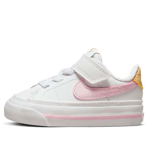 

Кроссовки court legacy 'white pink foam' Nike, белый