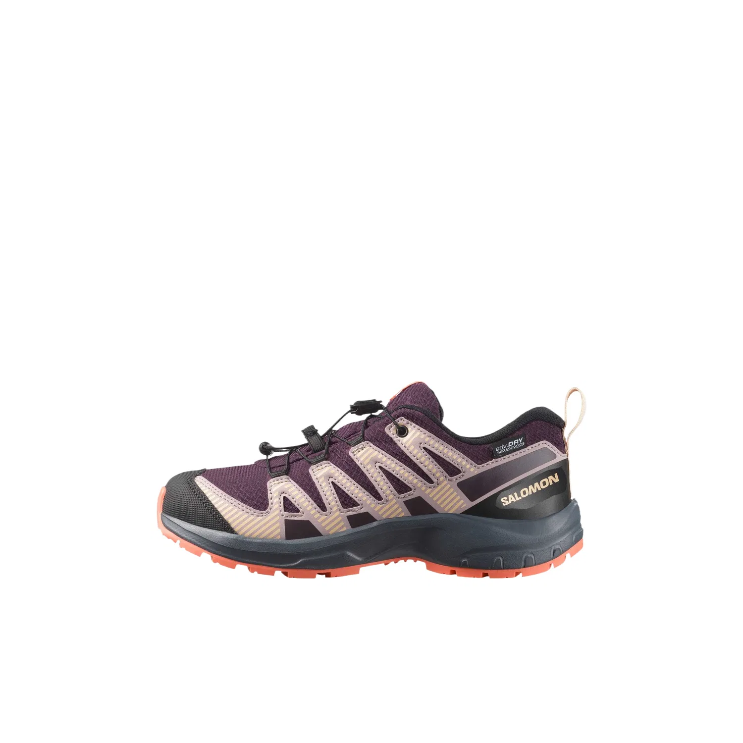 Детские кроссовки для активного отдыха Salomon XA PRO V8 черные