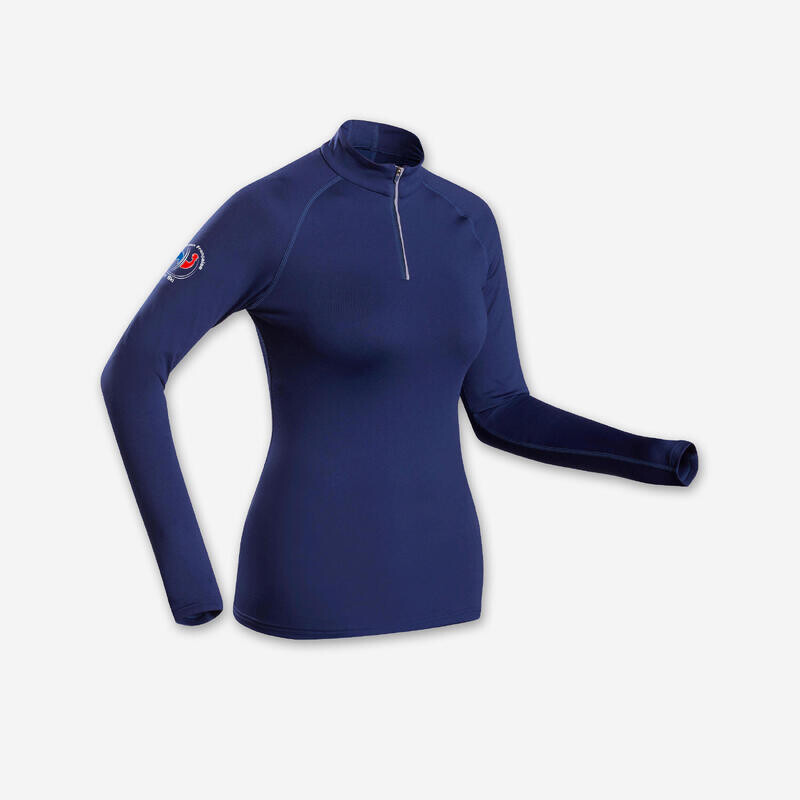 

Женская термофутболка Wedze, цвет navy blue/navy blue