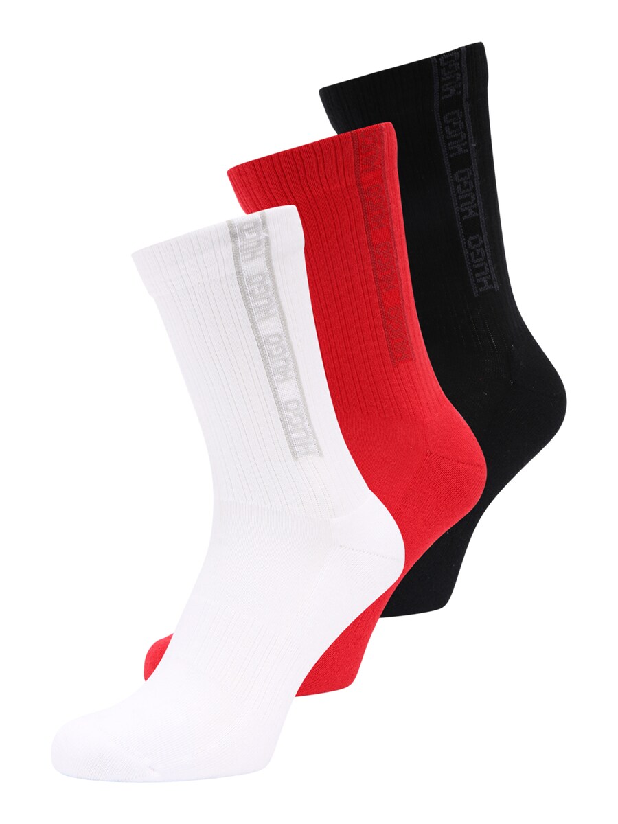

Носки HUGO, цвет Blood red/Black/White