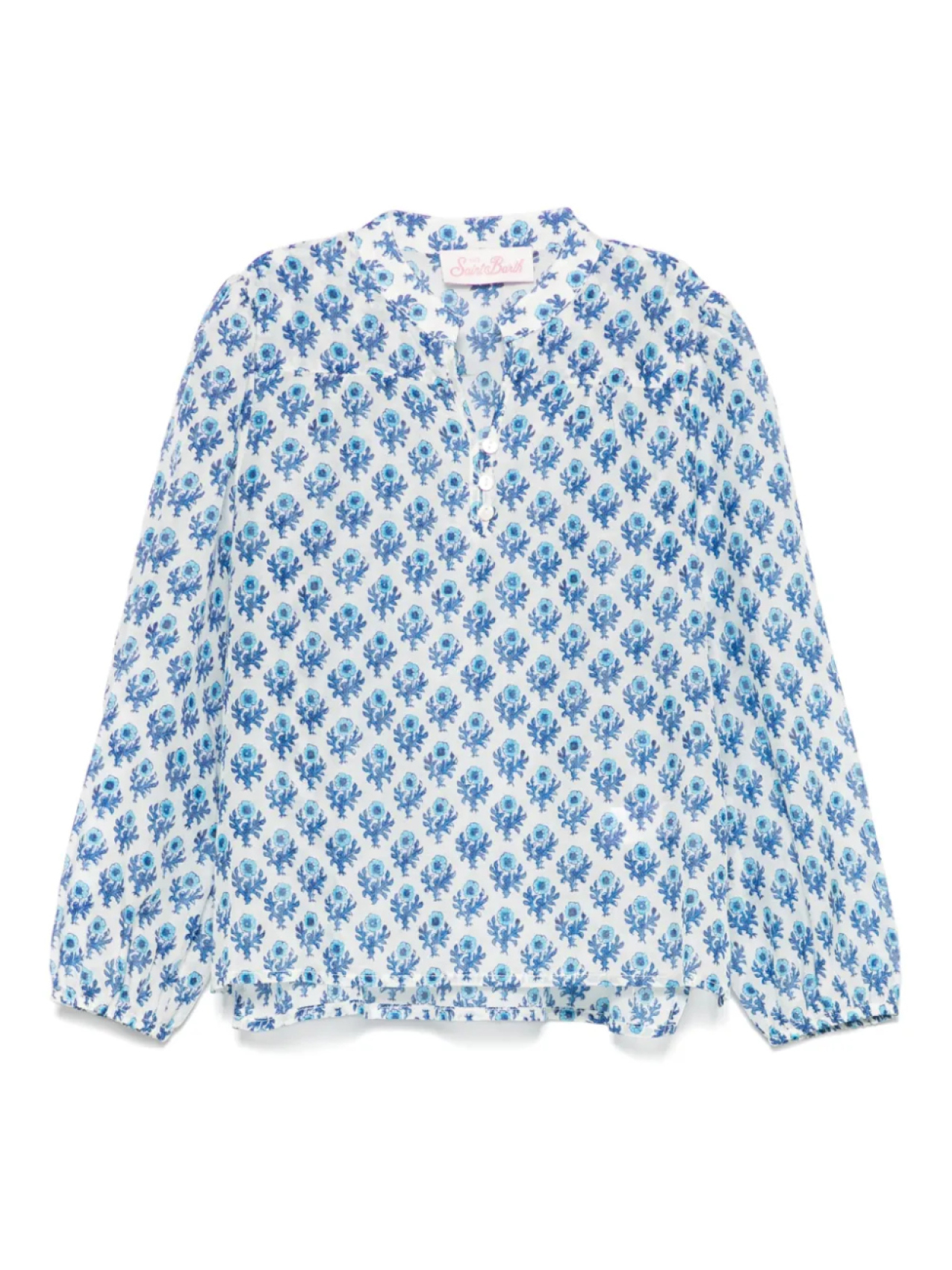 

Блузка Харпер MC2 Saint Barth Kids, синий