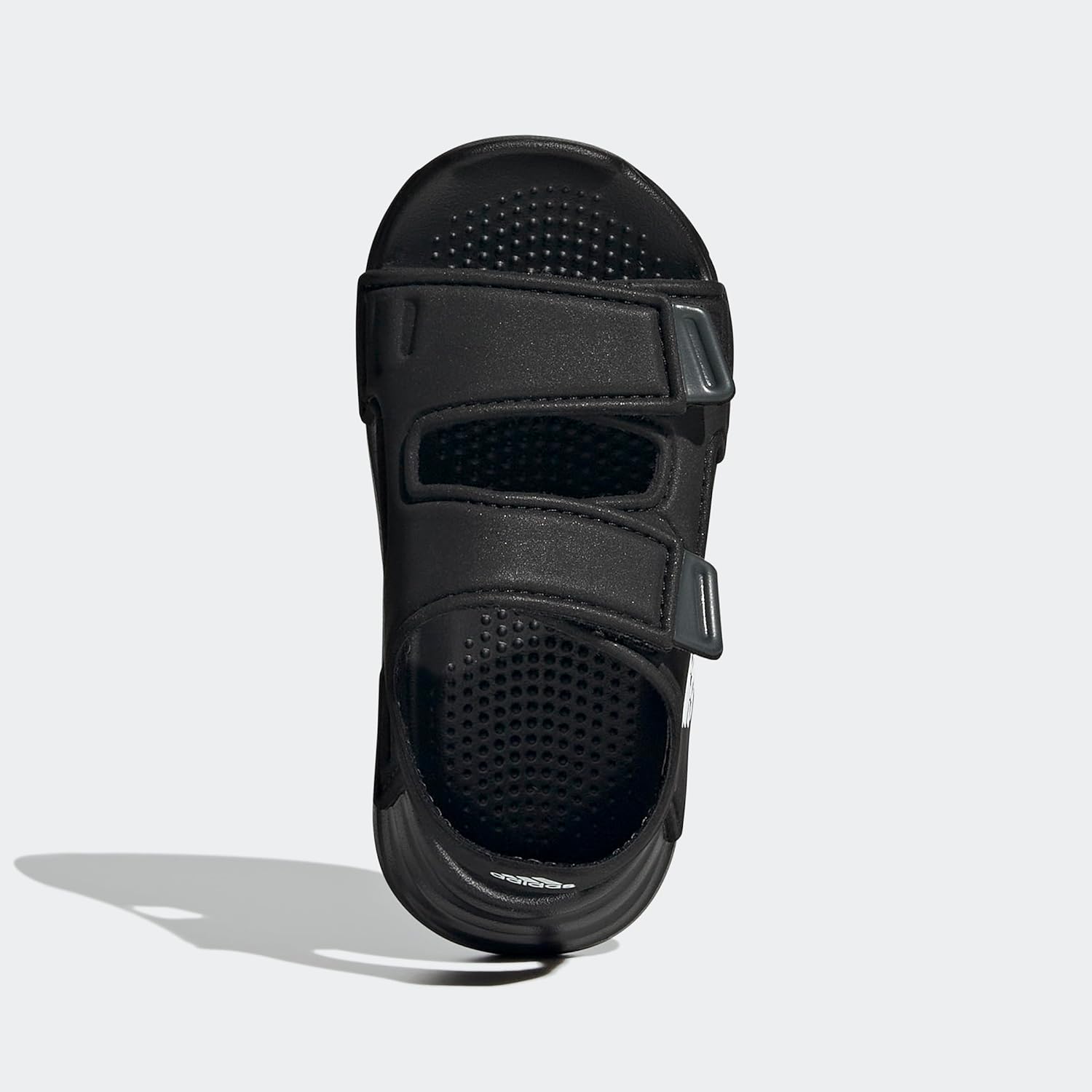 Сандалии для купания adidas Altaswim для малышей унисекс, белый/черный/серый — фото 3