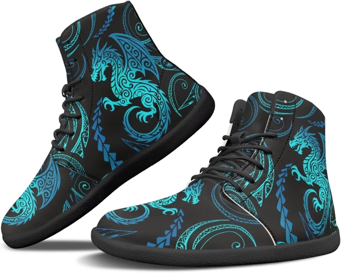 

Мужские кроссовки Binienty для тренировок, с высоким голенищем, из PU-кожи, минималистичные, с нулевым перепадом, женские широкие кроссовки с плоским носком, зеленый