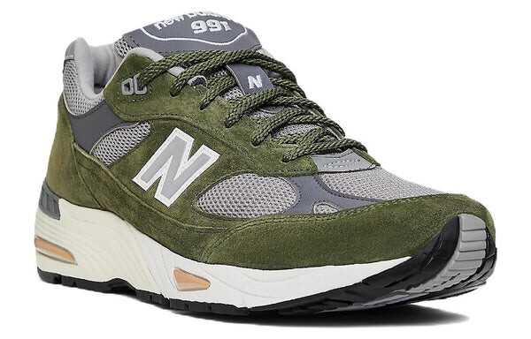 Кроссовки 991 сделано в Англии New Balance, серый — фото 3