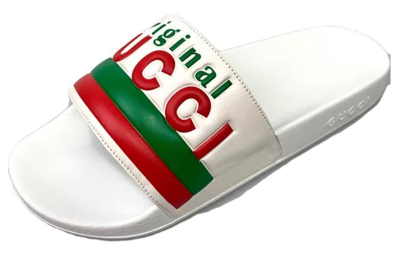 

Сандалии GUCCI "Original GUCCI" Slide White