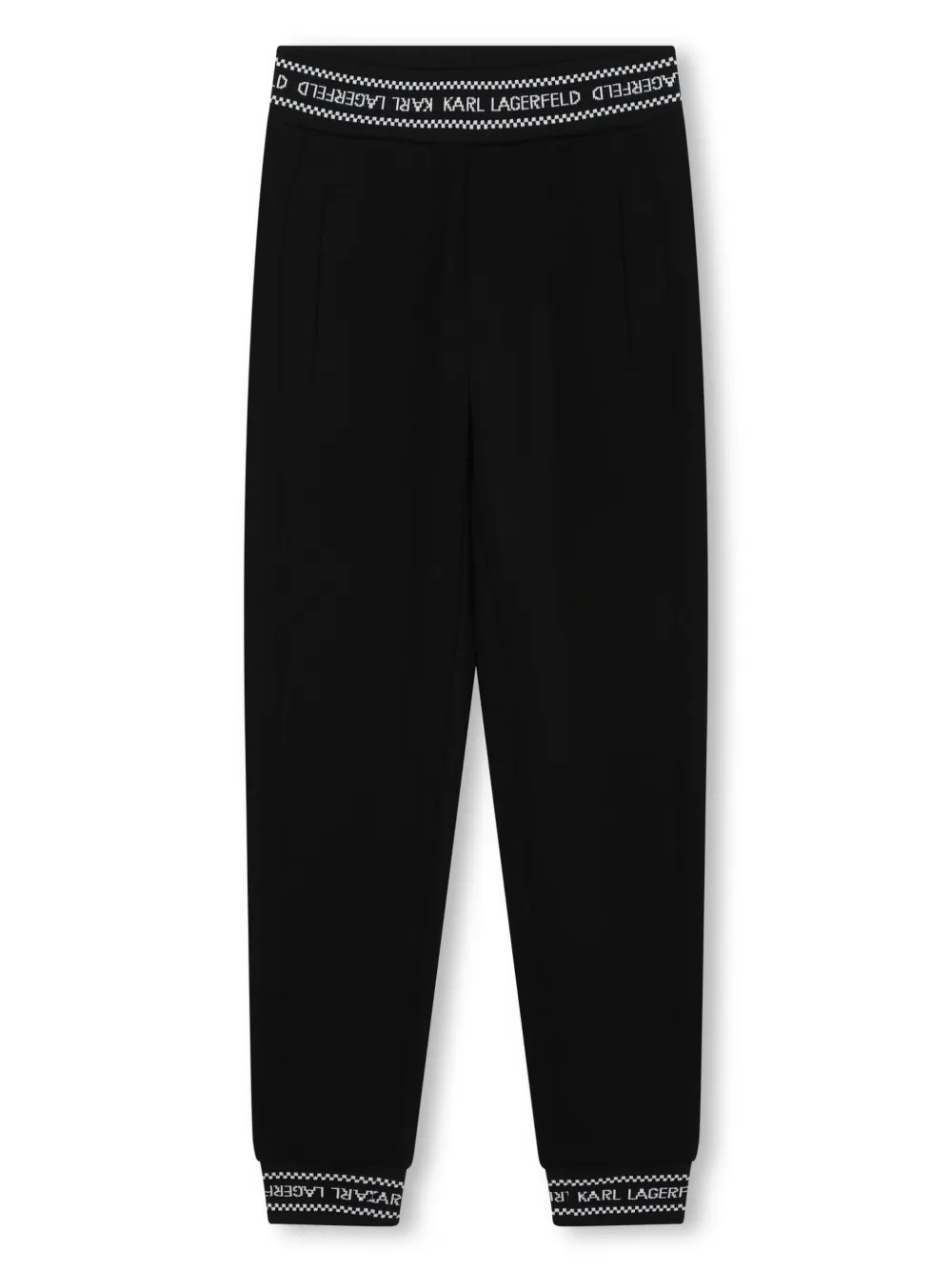 

Спортивные брюки с логотипом KARL LAGERFELD KIDS, черный