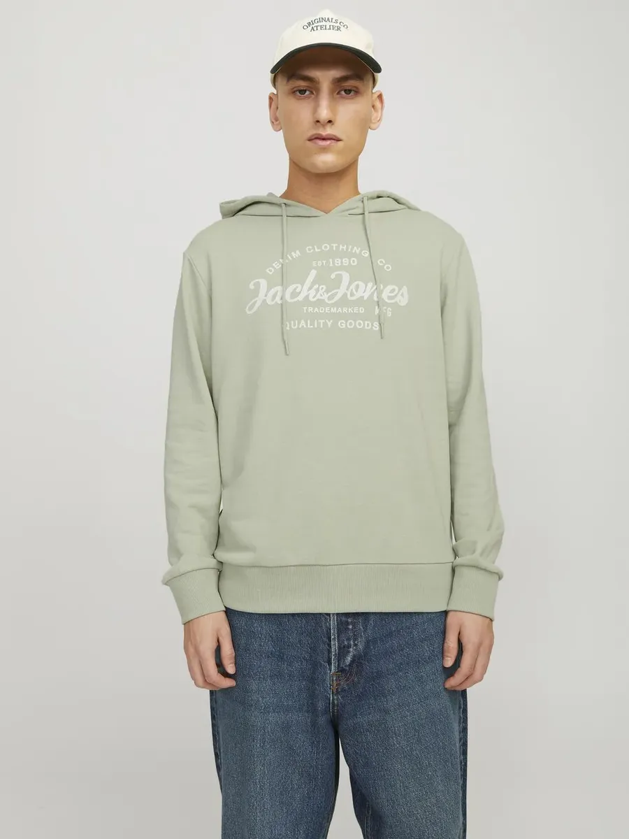 

Толстовка Jack & Jones "JJFOREST SWEAT HOOD", цвет Desert Sage