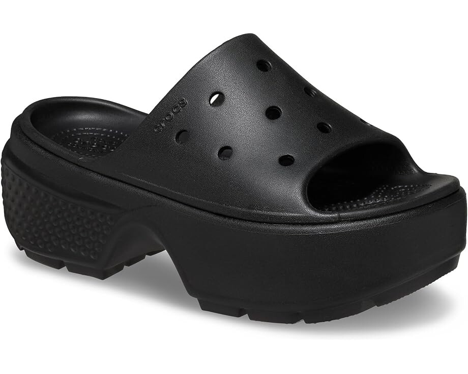 Туфли Crocs Stomp Slide, черный