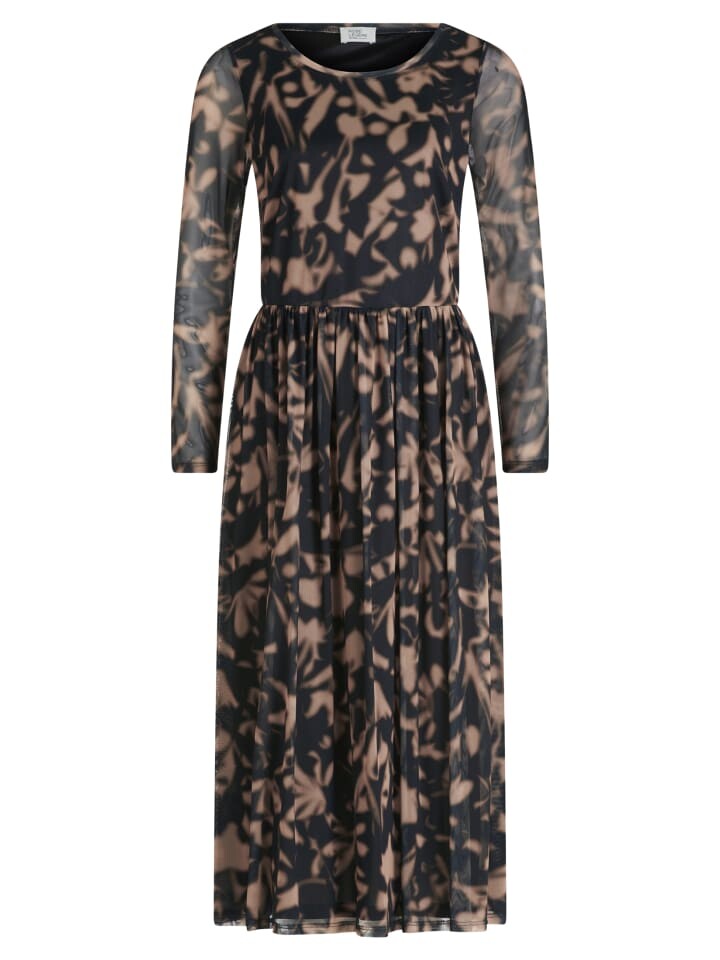 

Длинное платье Vera Mont Maxi, цвет black/beige