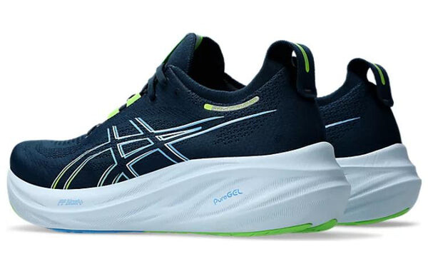 Кроссовки гель нимбус 26 Asics, синий — фото 4
