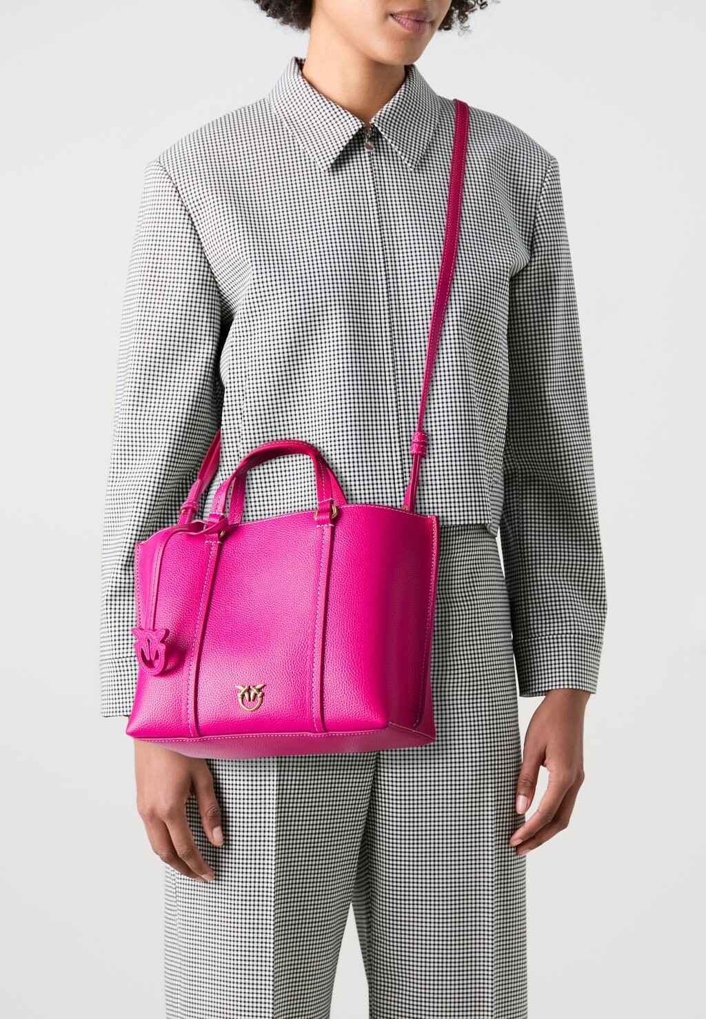

Сумочка CARRIE SHOPPER CLASSIC Pinko, розовый