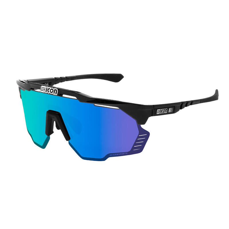 

Очки Scicon Aeroshade kunken SCNPP черный глянец Scicon Sports, цвет blau