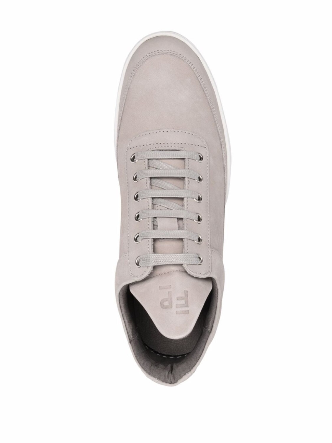 Высокие кеды на шнуровке Filling Pieces, серый — фото 4