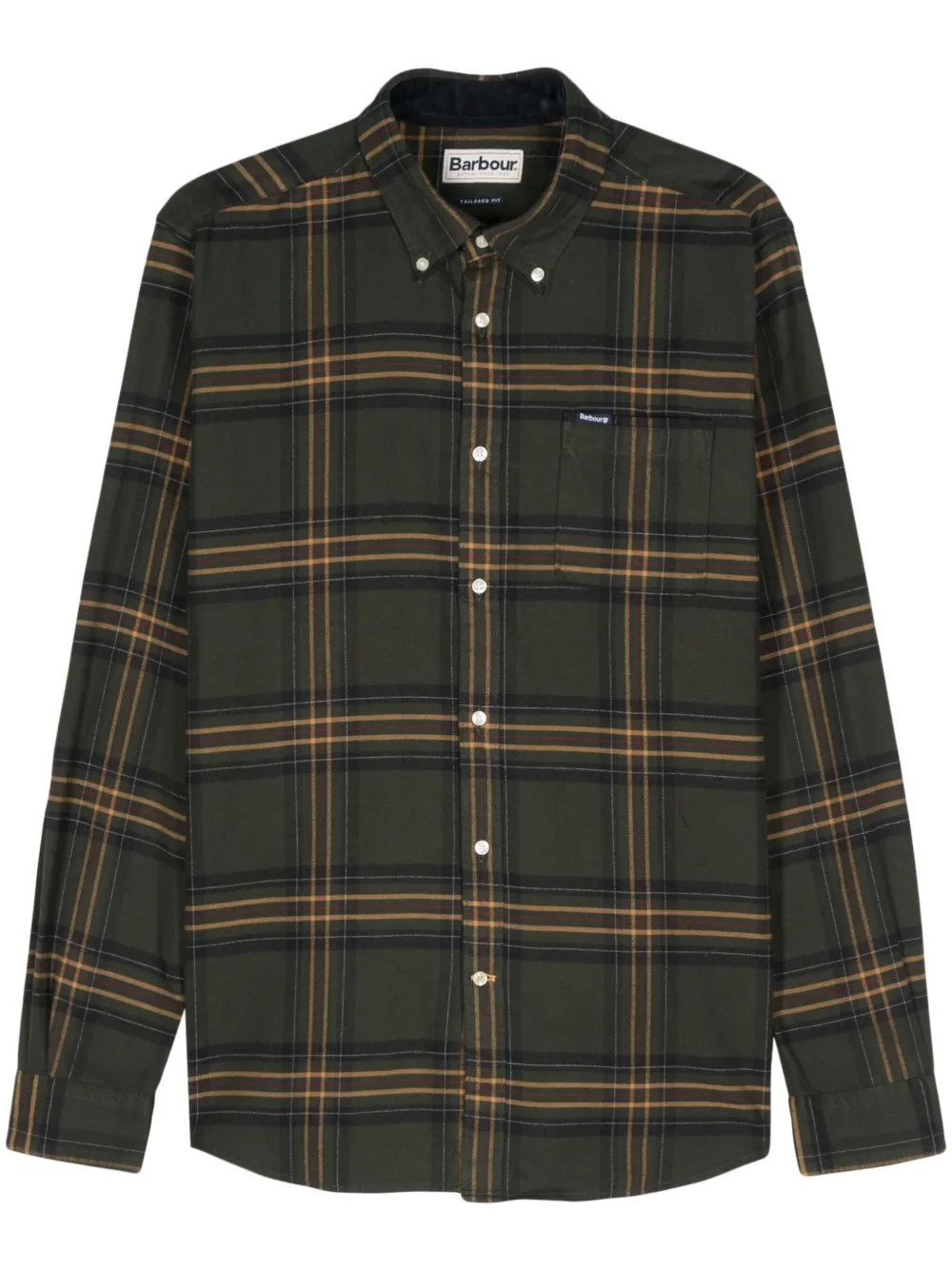 

Рубашка Portsdown Barbour, зеленый