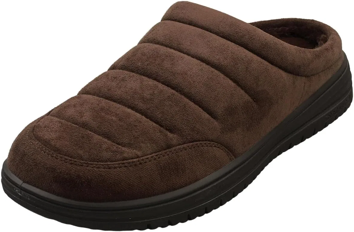 Мужские тапочки Skechers Murette Garvanza, Chocolate Microfibre
