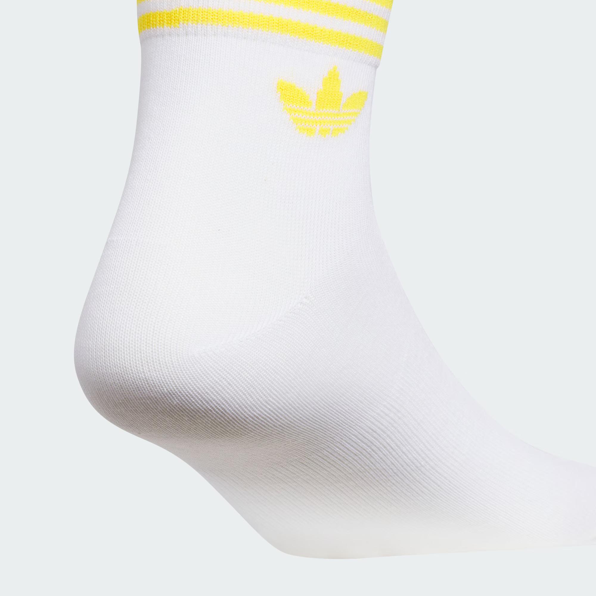 Женские носки TREF щиколотка 3 пары Adidas Originals, белый — фото 3