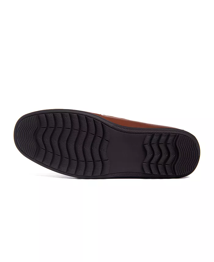 Мужские пенни лоферы John Street с технологией Hands-Free Slip On Marc Joseph New York, коричневый — фото 4