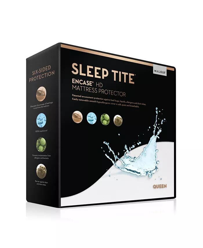 

Защитный наматрасник Sleep Tite California King Encase HD Malouf, белый