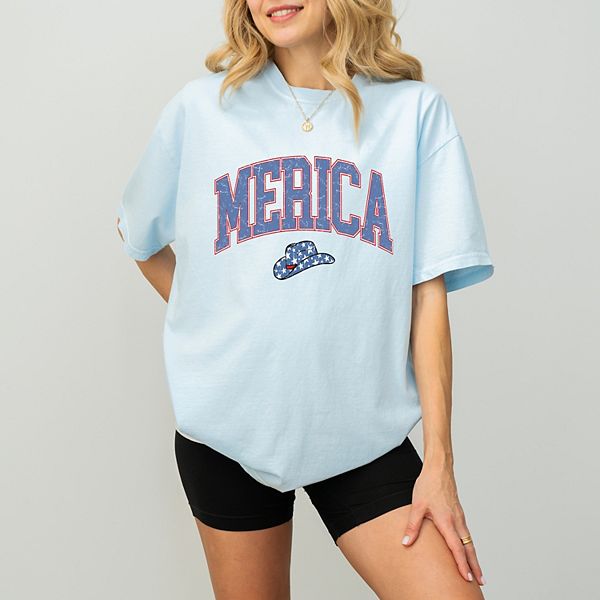 

Футболка Merica с эффектом поношенности и принтом в виде ковбойской шляпы Simply Sage Market, Зеленый, Футболка Merica с эффектом поношенности и принтом в виде ковбойской шляпы Simply Sage Market