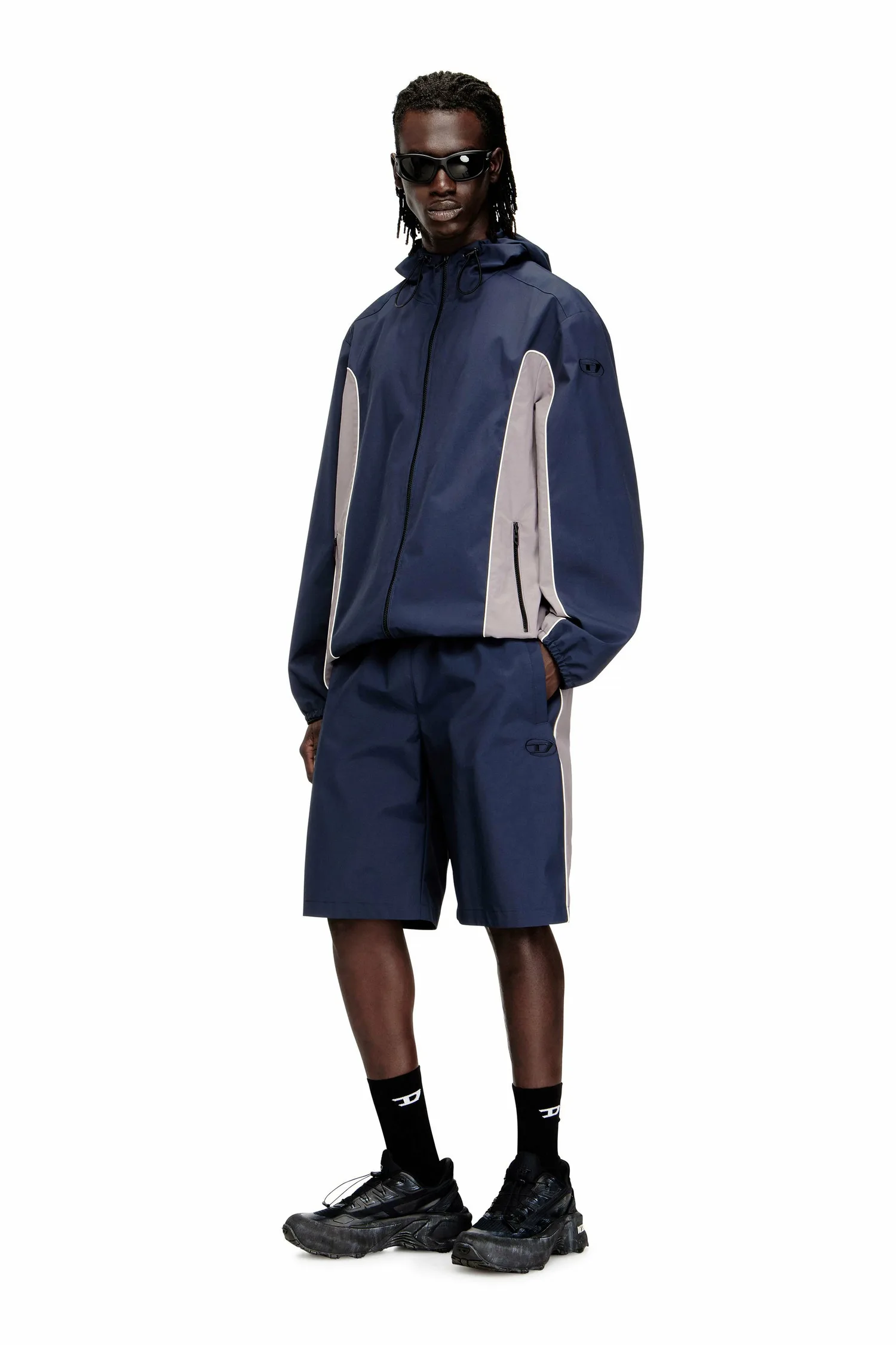 Мужские шорты P-HIVES-SHORT-DGAM Diesel, Navy — фото 3