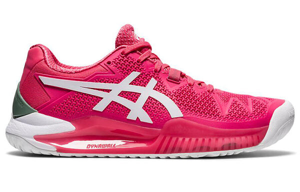 Кроссовки гель разрешение 8 Asics, розовый — фото 2