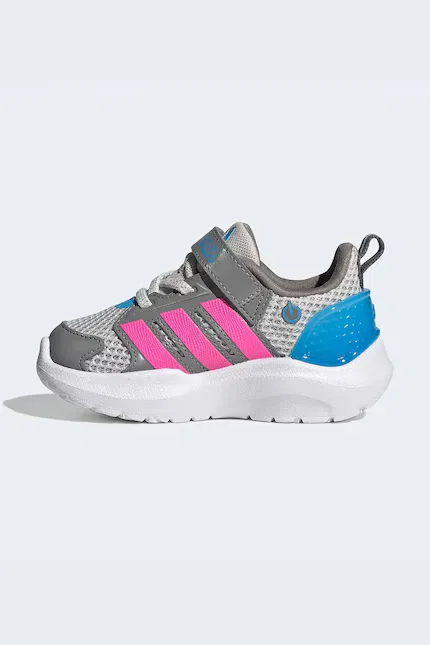 Кроссовки детские LIGHTORAMA RNR Adidas, серый — фото 4