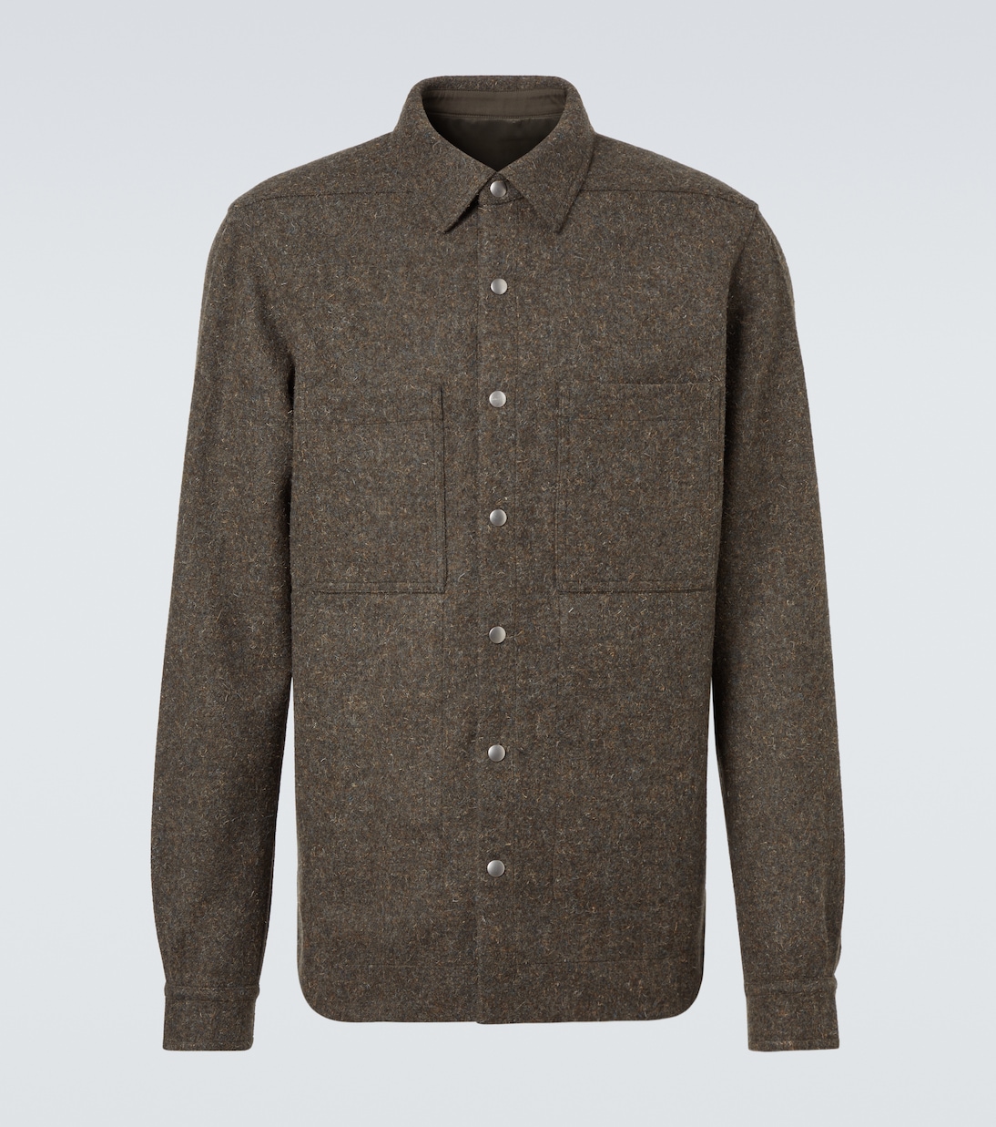 

Шерстяная верхняя рубашка Rick Owens, Bosco