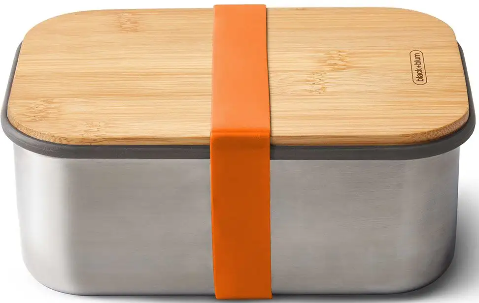 

Ланч-бокс черный+блюм, (4 шт.) Black+blum 13х8х19 см, цвет orange