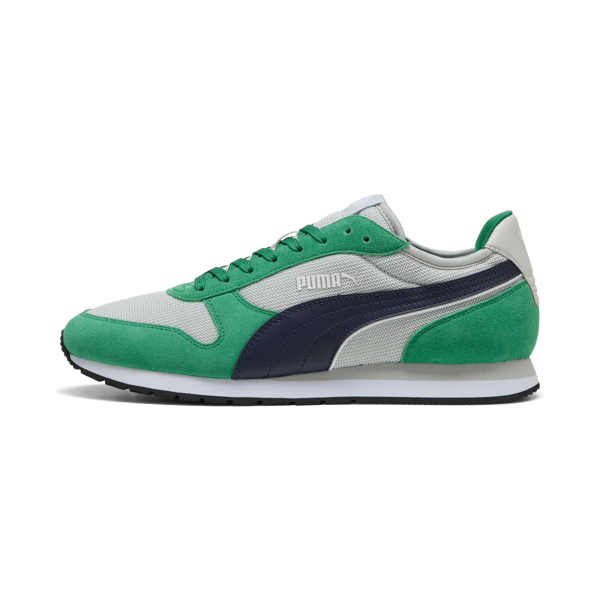 

Мужские кроссовки PUMA ST MILER, цвет glacial gray/navy/archive green/white